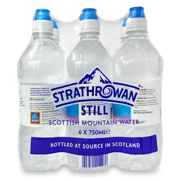 Strathrowan Still Scottish Mountain Water 6x750ml